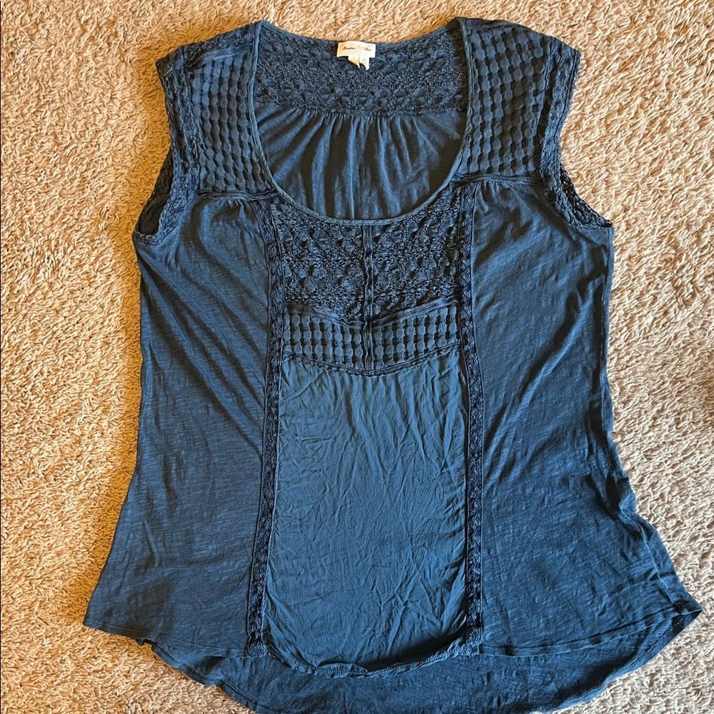 Meadow Rue Textured Blouse